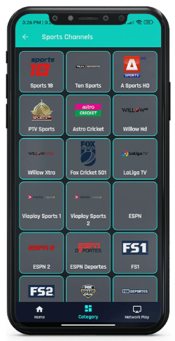 Sports Channels